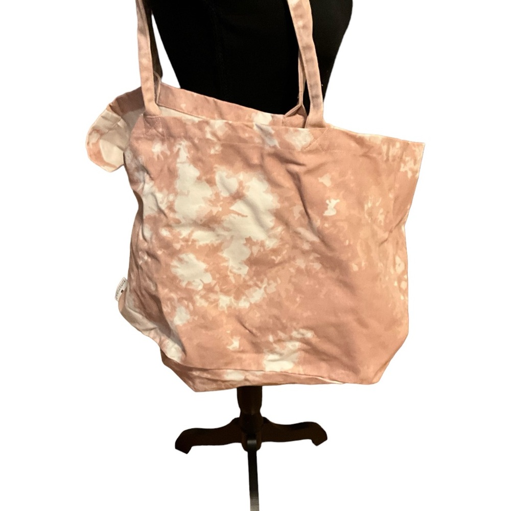 Large Tie Dye Two Strap Canvas Tote